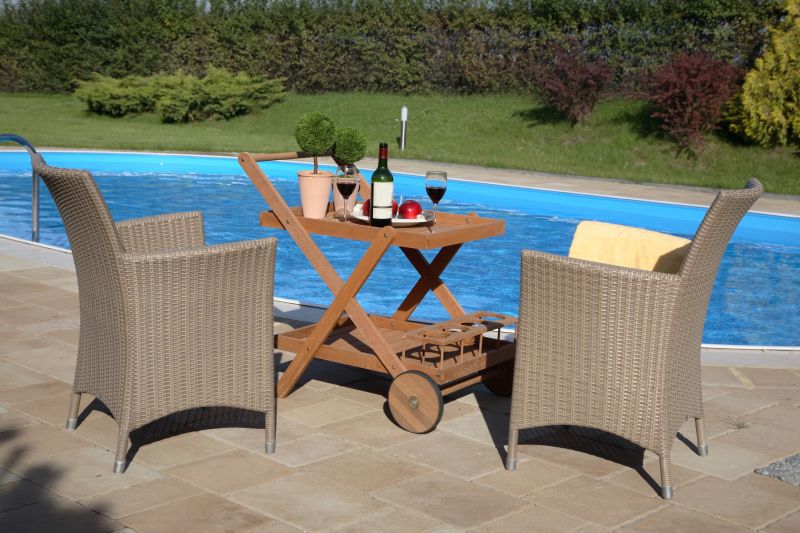 Sealed Patio with Holiday Decor