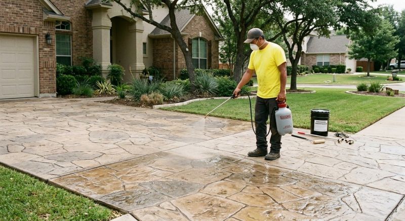 Sidewalk Concrete Sealing in Redmond, WA